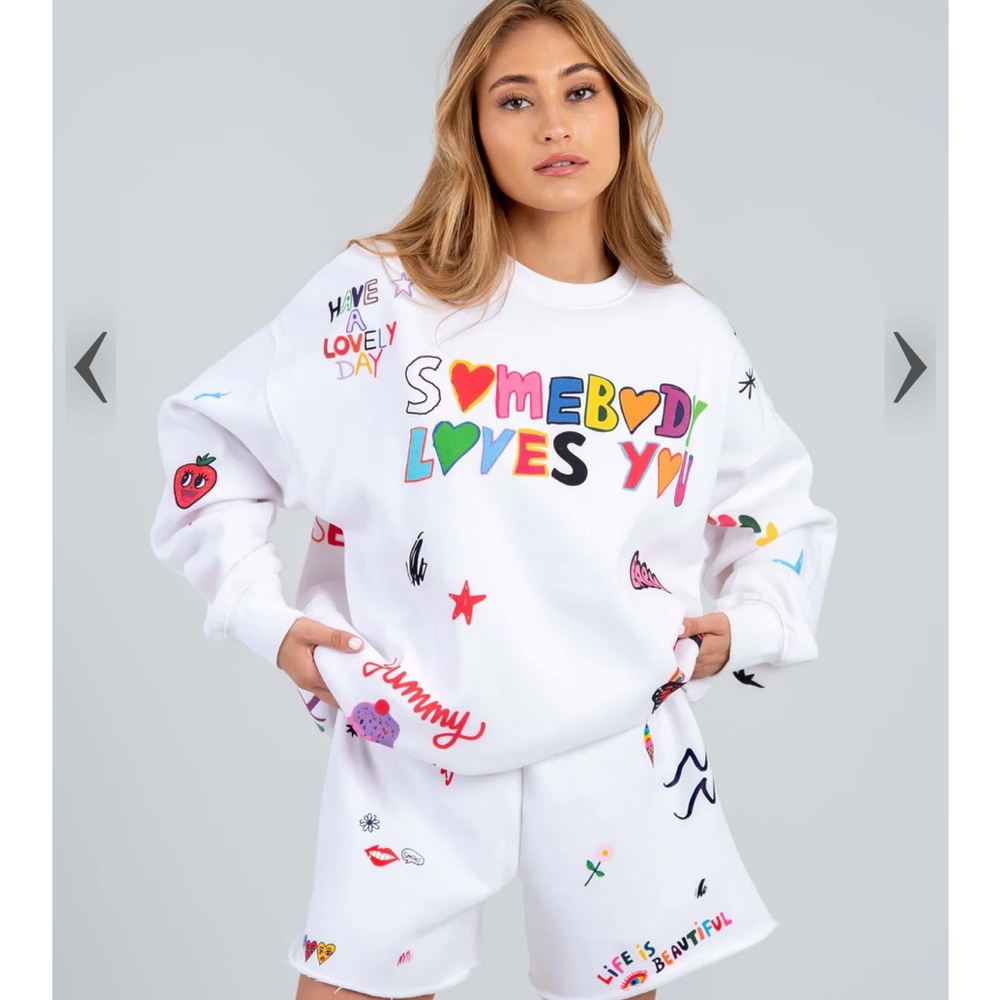 Mayfair x @iscreamcolour Somebody
Loves You Sweatshorts